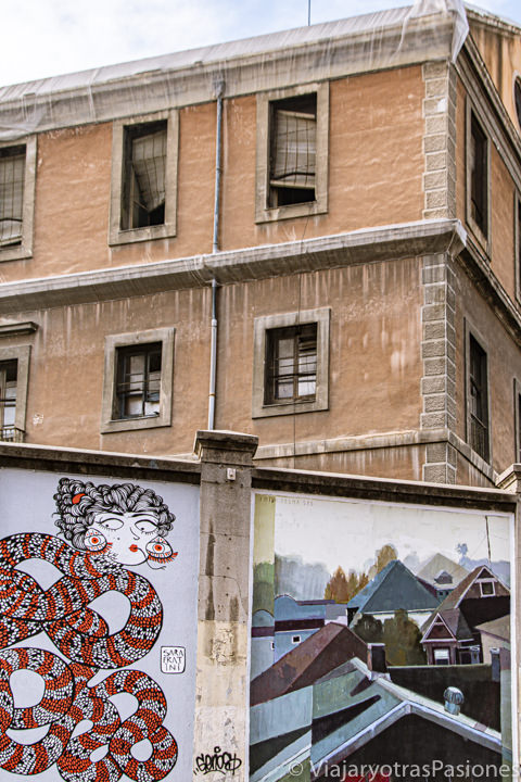 Imagen del centro social de la Tabacalera de Madrid, España