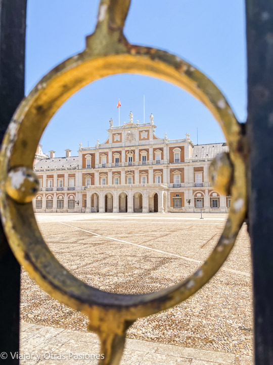 Delicioso detalle del Palacio Real de Aranjuez, España
