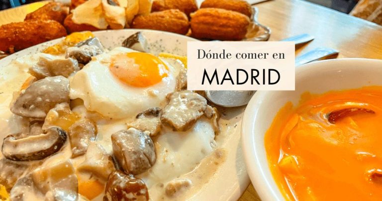 Dónde comer en Madrid rico y barato: + 16 recomendaciones