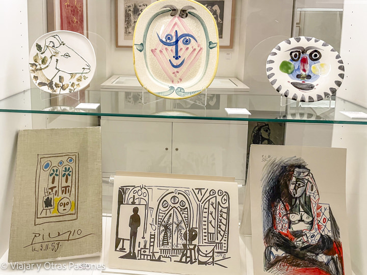 Interior del Museo Picasso de Buitrago del Lozoya, España