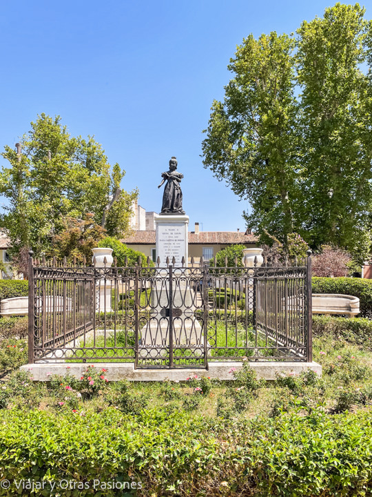 Vista de los jardines de Isabel II en Aranjuez, España