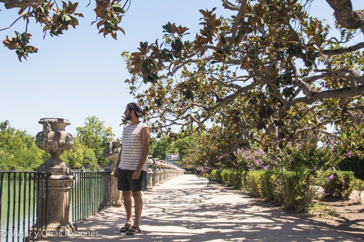 Paseando cerca del rio Tajo en Aranjuez, España