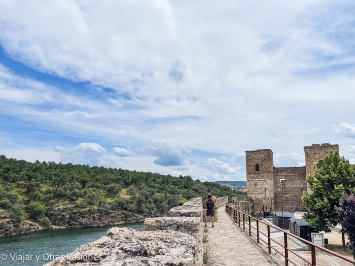 Vista panorámica desde la muralla de Buitrago del Lozoya, España